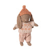 Winter-Hase Micro Brun Rose