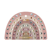 Mimi & Lula Ørestickers 30 Par, Pink Gem Ear Rings