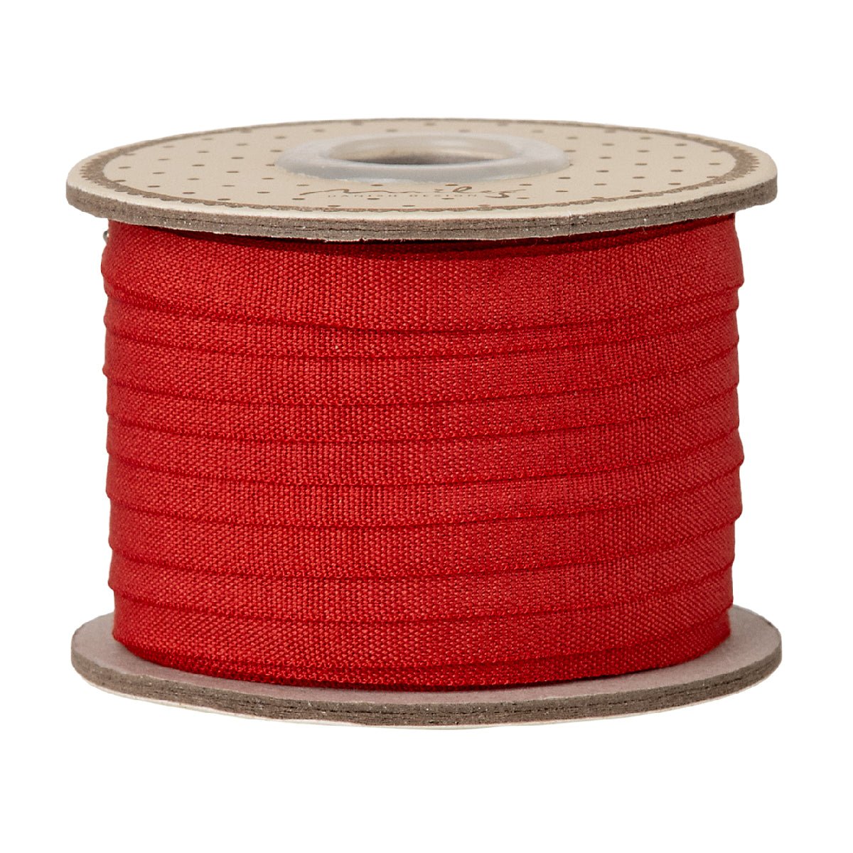Maileg gavebånd 25 Mtr - Vintage Rød