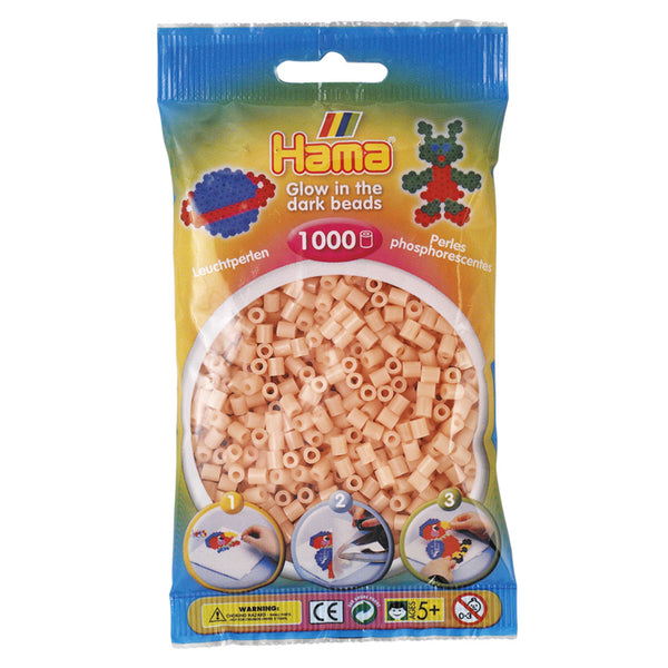 Hama Perlen 1000 Stück, rot leuchtend, Farbe 56