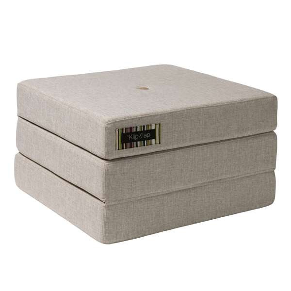 byKlipKlap 3 - fold single madras, beige