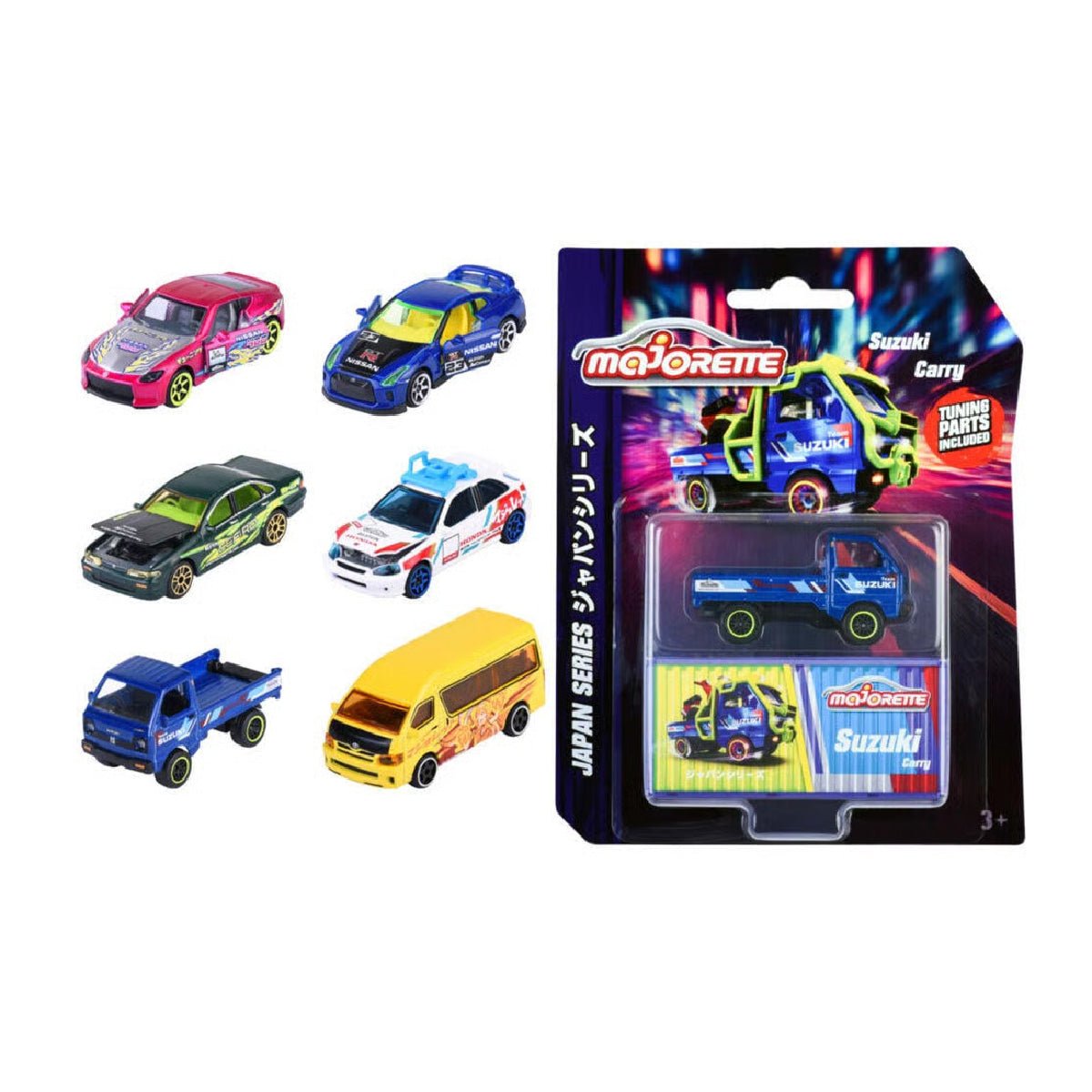 Majorette Japan Series Deluxe, Asst