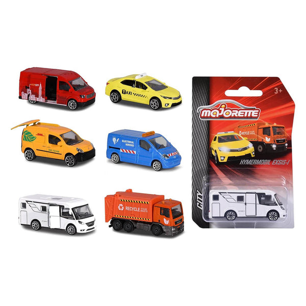 Majorette City Biler, Asst