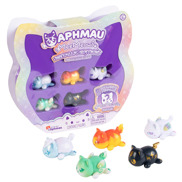 Aphmau Mystery Meemeow, 5-er-Pack elementare Figuren