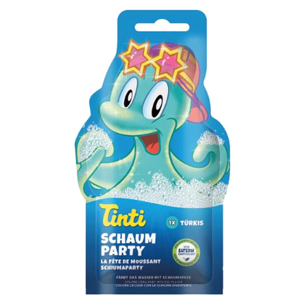 Tinti Schaum-Bad, türkis