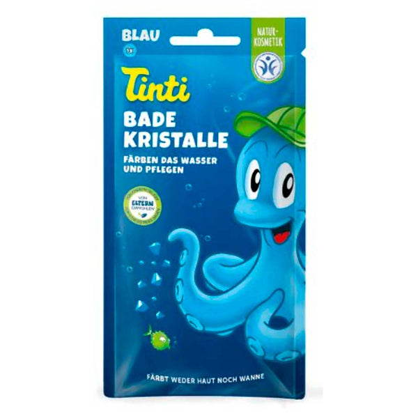 Tinti Badekristalle, blau