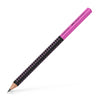 Jumbo Grip-Bleistift in Schwarz/Pink