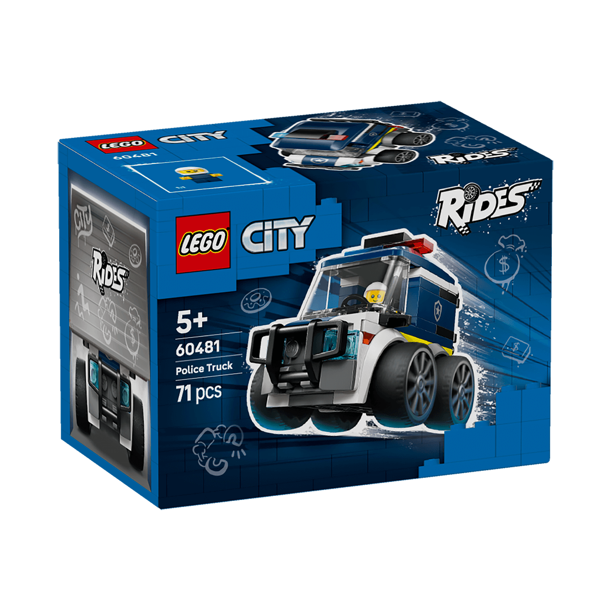 LEGO® CITY Motorer - Politivogn