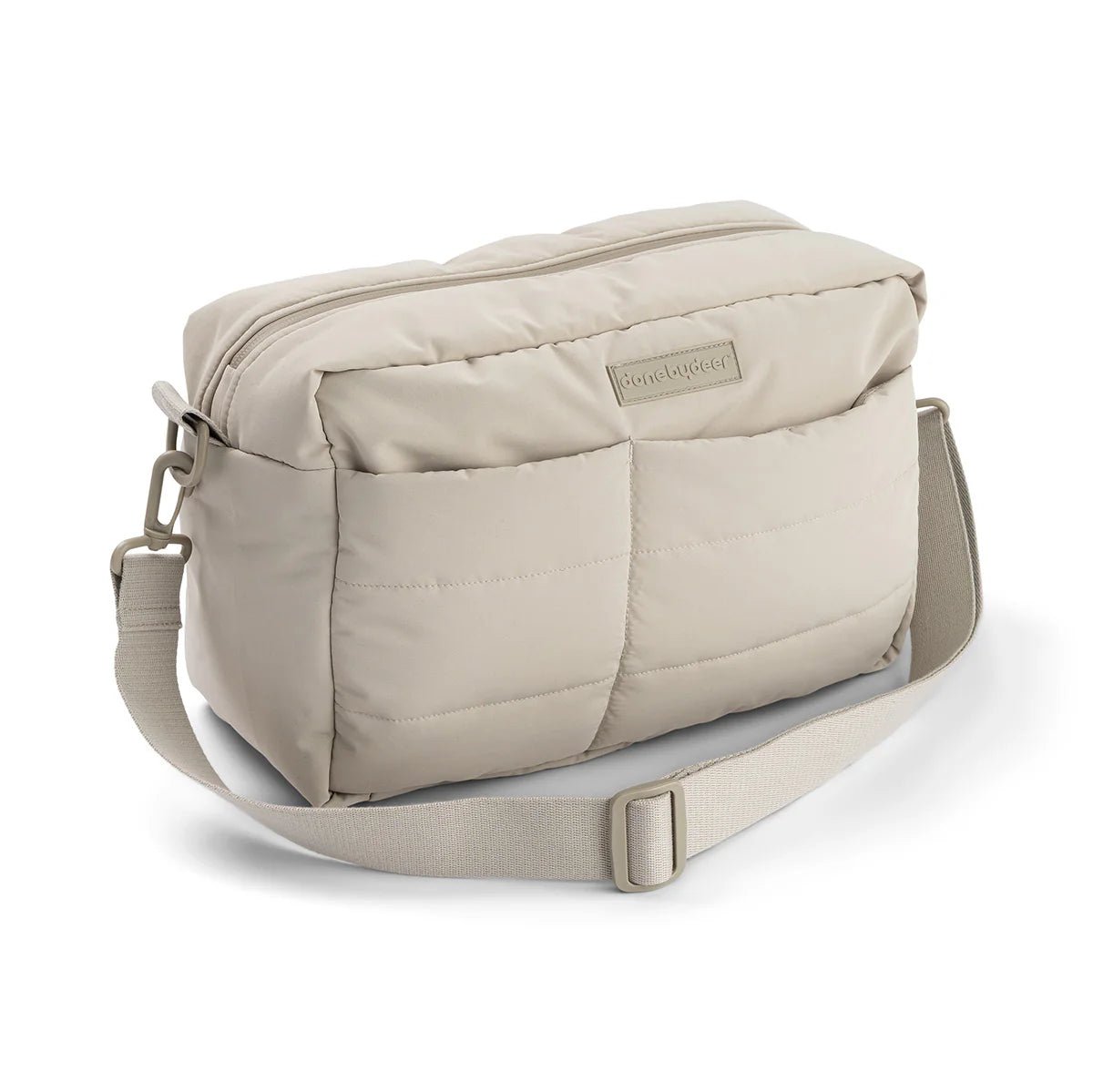 Done By Deer Quiltet Barnevognstaske, Sand