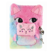 Tinka Dagbog Plys Kat med baby