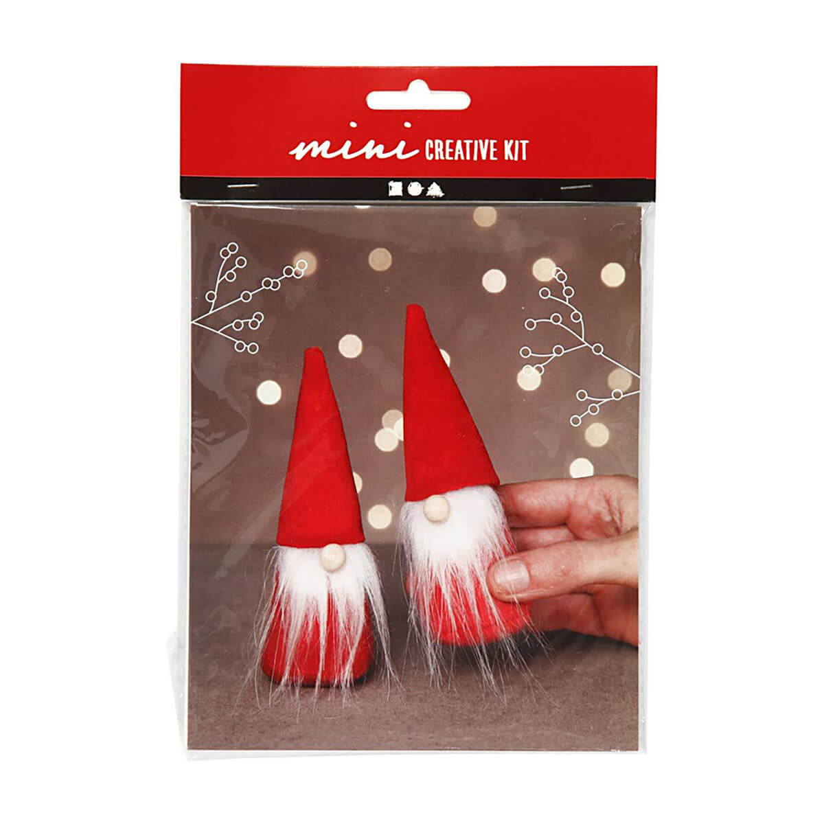 Creativ Company Mini DIY Kit Næsenisser, Rød