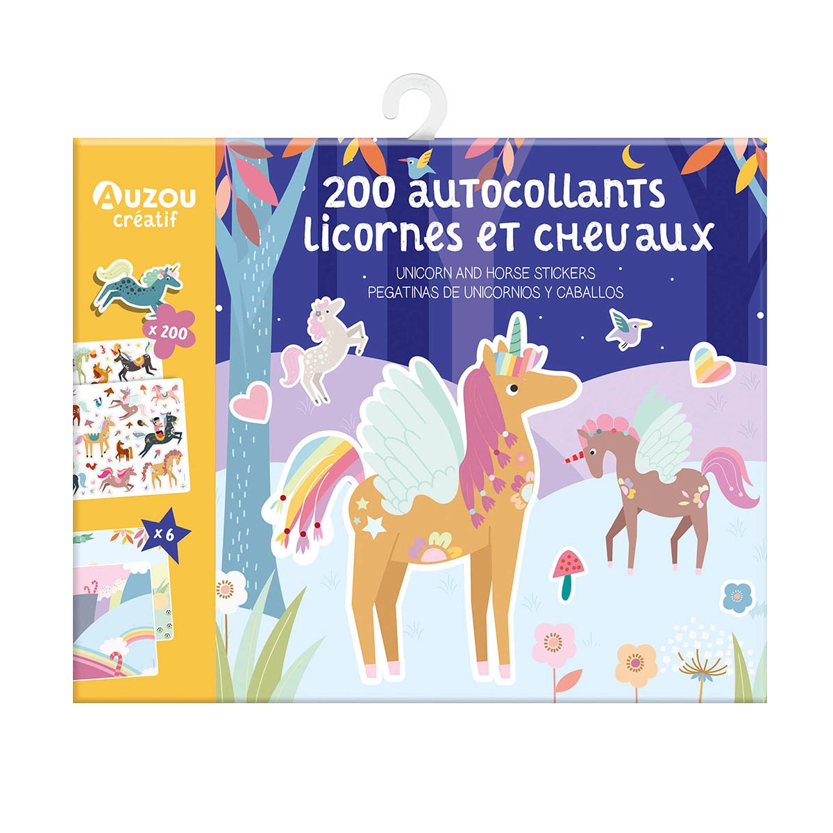 01_Auzou klistermærker, heste og enhjørninger-2.png