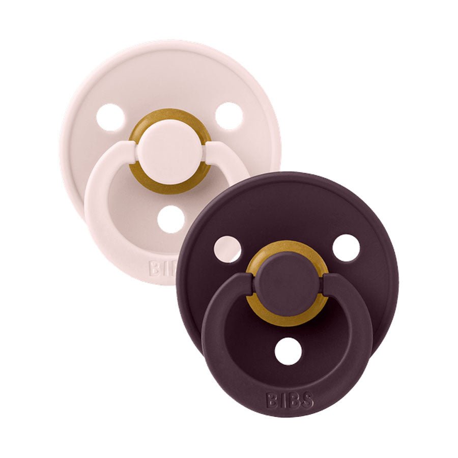 BIBS AW25 Colour Drop 2 - pak Sut str 2, Petal & Plum