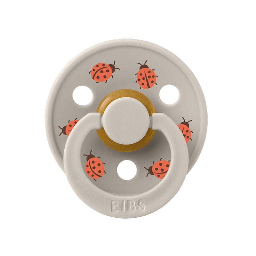 BIBS Studio Colour Sut Str 2 - Ladybug Friends Sand