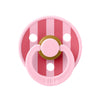 BIBS Studio Schnuller, Farbe Block, Gr. 2 baby pink/coral