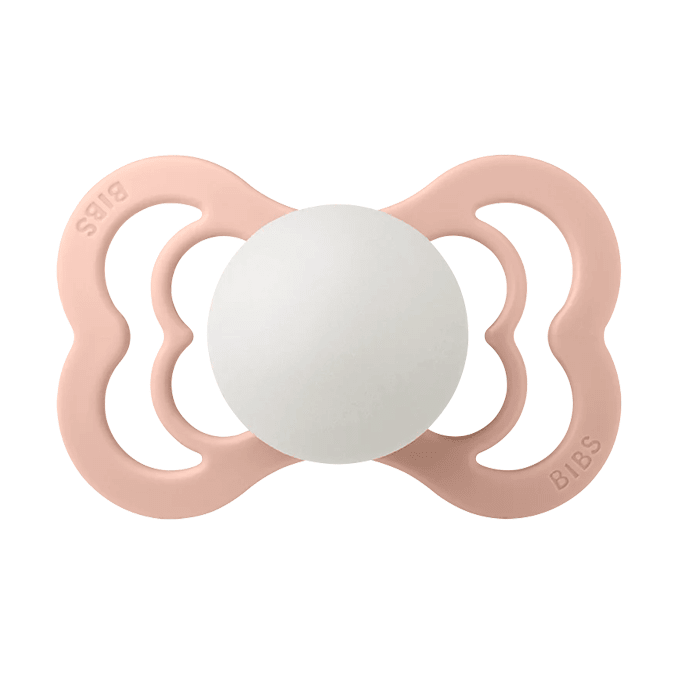 BIBS supreme silicone sut, str 2 - blush NIGHT
