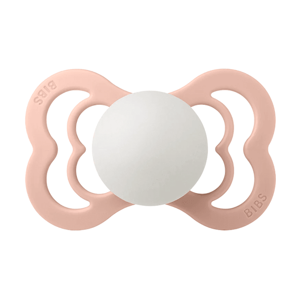 BIBS supreme silicone sut, str 2 - blush NIGHT