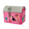 RICE Aufbewahrungskorb, Jungle Pink - klein
