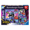 Batwheels Puzzle (3x49 Puzzleteile)