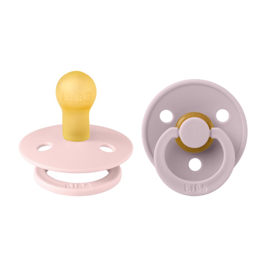 Bibs 2 - pak rund sut, str 1 - Blossom/Dusty Lilac