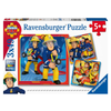 Feuerwehrmann Sam Puzzle (3x49 Teile)