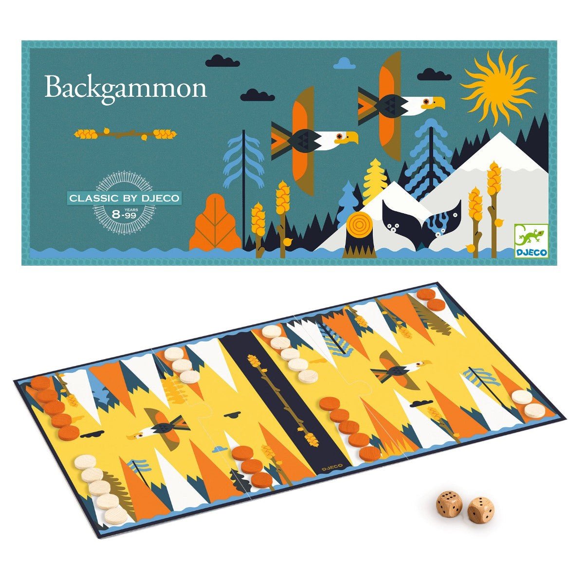 Klassisk Spil Backgammon
