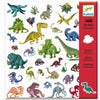 Djeco Sticker mit Dinosauriern