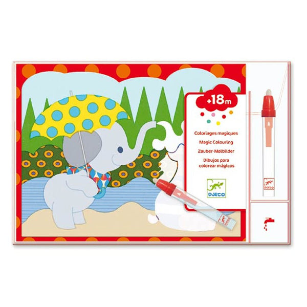 Mal med Vand "Skjult Udenfor"