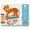 Djeco kreativbox, kreativskulptur - Tiger
