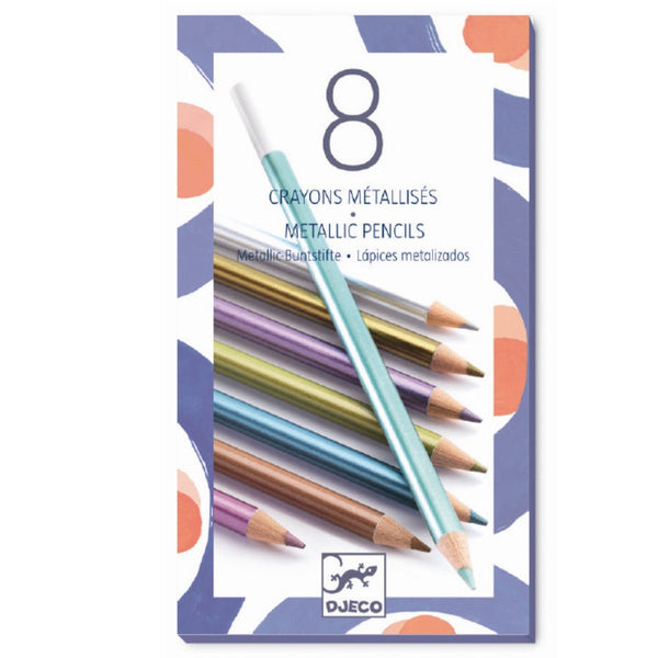 Djeco Metallic-Buntstifte