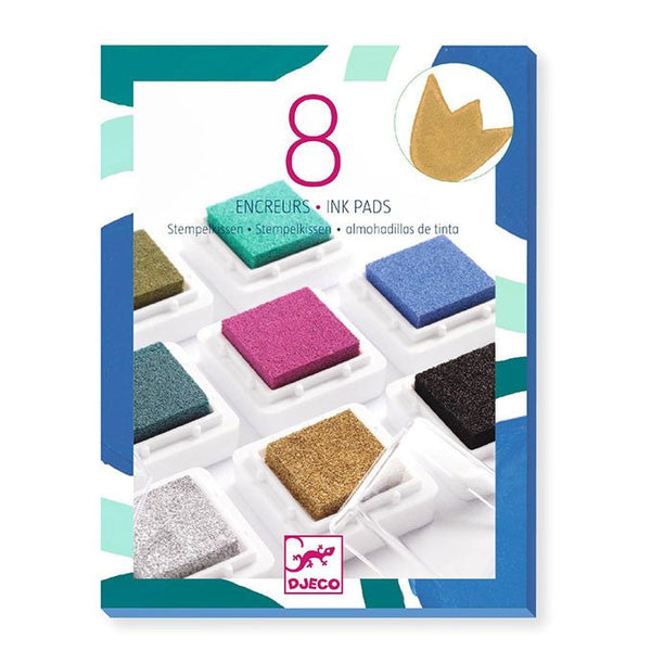 Djeco Stempelkissen, metallic