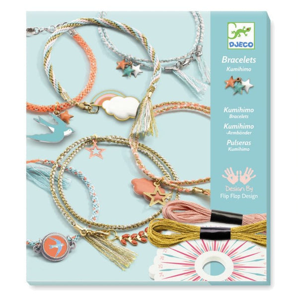 Djeco Kreativbox mit geflochtenen Armbändern, Celeste