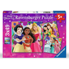 Disney Prinzessinnen-Puzzle (3x49 Teile)