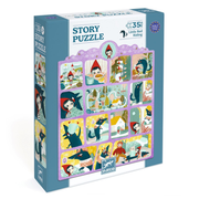 Historie Puslespil med Rødhætte (35 brikker)