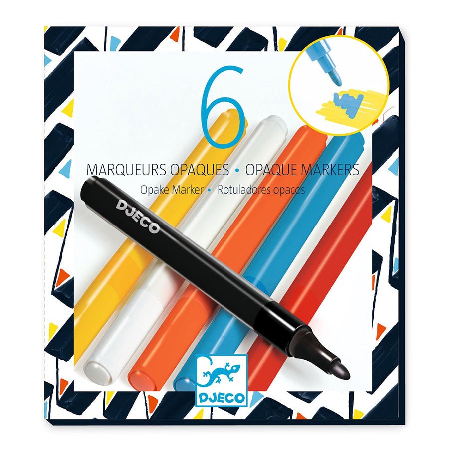 Djeco akryl tusser, street art