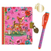 Lovely Paper Fiona Kleines Karussell Tagebuch klein mit Schloss und Magic-Stift