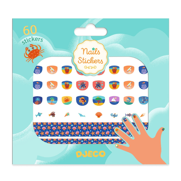 Djeco Nagelsticker, Mittelmeer