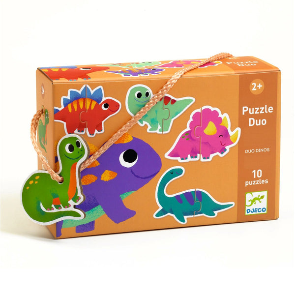 Djeco puzzle Duo, Dinosauier