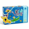 Djeco Puzzle-Duo, Tiere
