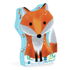 Silhouetten-Puzzle mit Fuchs (24 Teile)