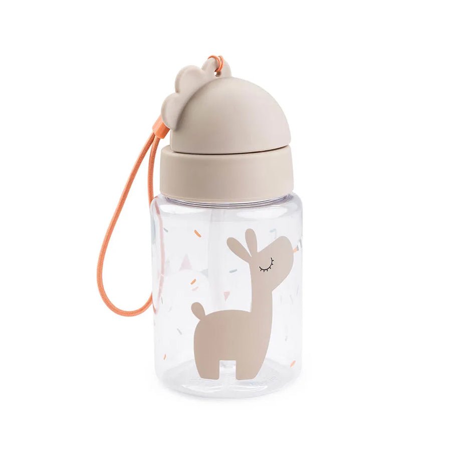 Done by Deer Drikkedunk Med Sugerør 280 ml, Celebration sand