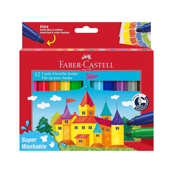 Faber-Castell Jumbo-Marker 12