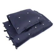 Filibabba juniorsengetøj, Hvalen Christian broderi, Midnight