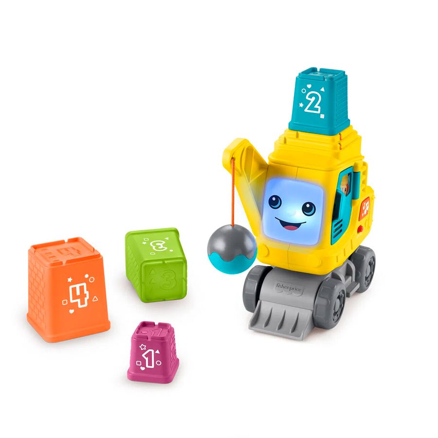Fisher Price Tælle - og Stablekran
