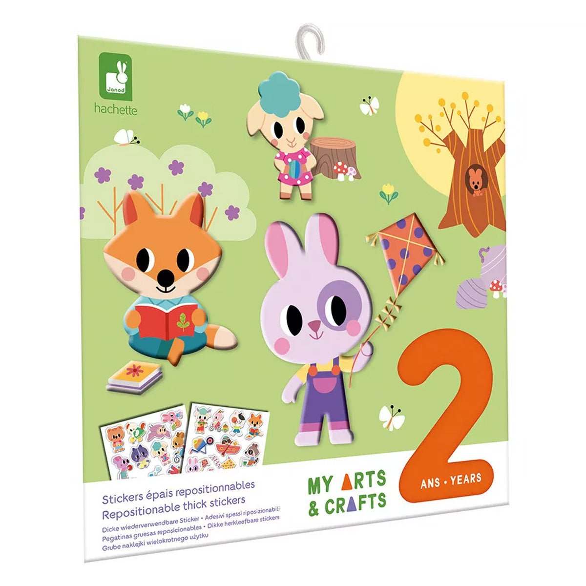 Janod Flytbare tykke stickers