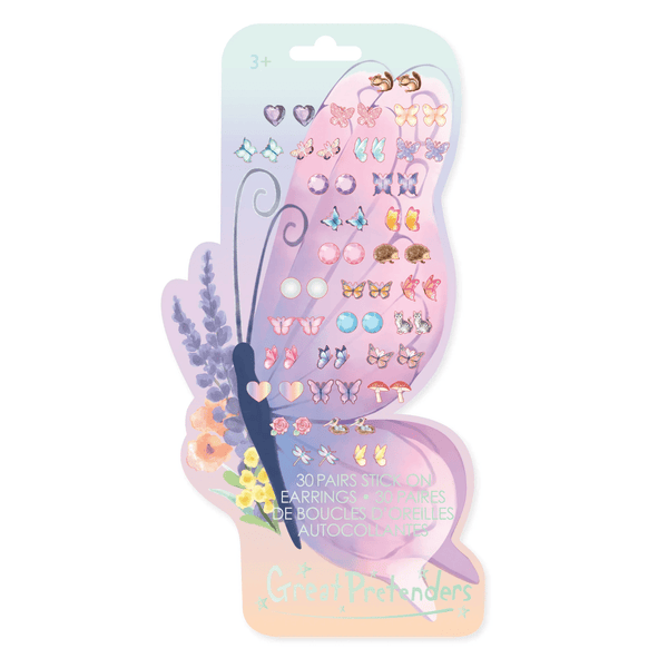 Ohrstecker-Aufkleber "Schmetterlinge", Great Pretenders