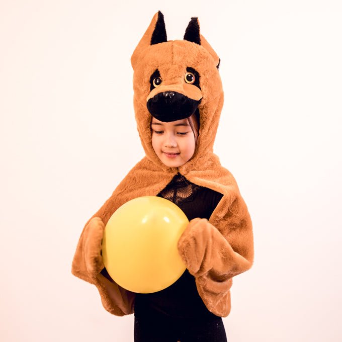 Great Pretenders Schæfer hund kappe 4 - 6 år