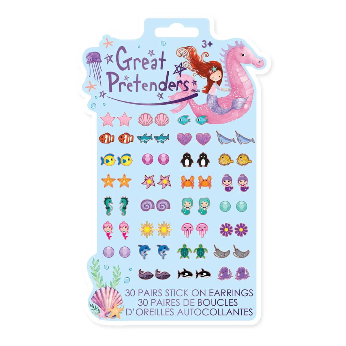 01_Great Pretenders øreringe stickers, havfrue.png