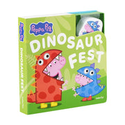 Gurli Gris Bog Med Træfigurer - Dinosaurfest