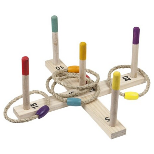 Happy Summer Ringwurfspiel aus Holz